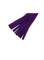 Leder Mini Flogger violett