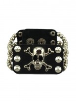 Leder Armband Gothica