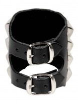 Leder Armband Pyramidennieten