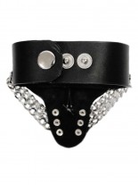 Kunstleder Armband Schwert mit Ketten