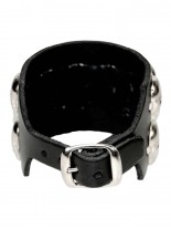 Leder Armband Totenkopf mit Schnalle