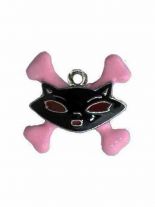 Metallkette mit Anhänger Lady Cat