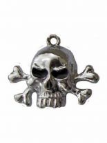 Metallkette mit Anhänger Dead Head