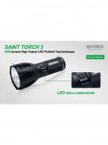 Outdoor LED Taschenlampe 2600 Lumen Nextorch Saint Torch 3
