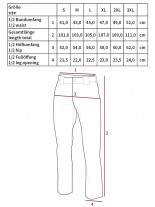 Rip Stop Tactical Hose khaki mit Teflon