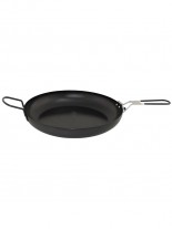 Stahl Bratpfanne mit Klappstiel 30 cm