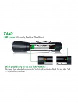 Taktisches Jagdset TA40 Set 1040 Lumen LED Taschenlampe