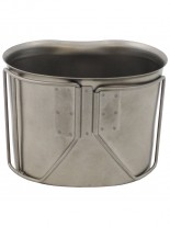 US Edelstahl Becher mit Klappgriffe