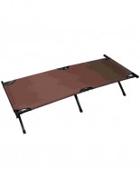 US Feldbett braun Alu-Gestell