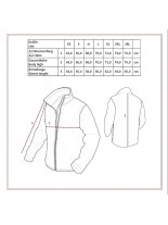 US Piloten Bomberjacke urban grau