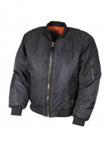 US Piloten Bomberjacke urban grau