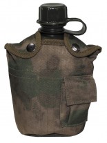 US Plastik Feldflasche 1 L HDT-camo FG