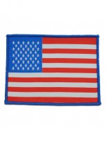 Aufnäher USA blau