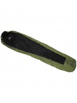 leichter Mumienschlafsack oliv schwarz