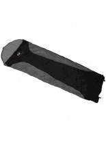 leichter Mumienschlafsack schwarz grau