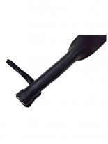 schwarze Leder Paddel Peitsche