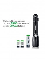 taktische LED Taschenlampe Nextorch TA5 900 Lumen Glasbrecher